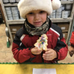 Cookie decorating at Colony Christmas